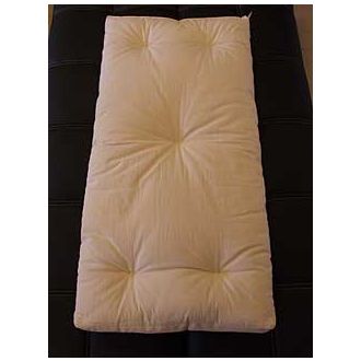 Original cotton/foam futon, lasten patja. 60x120 cm.
